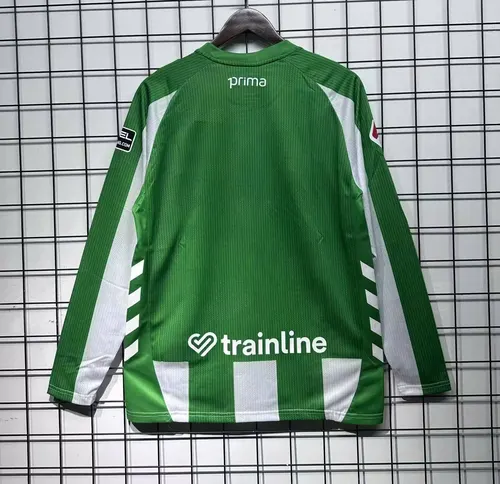 2025/2026 Langarm Real Betis Heim Fußballtrikot  — view 2