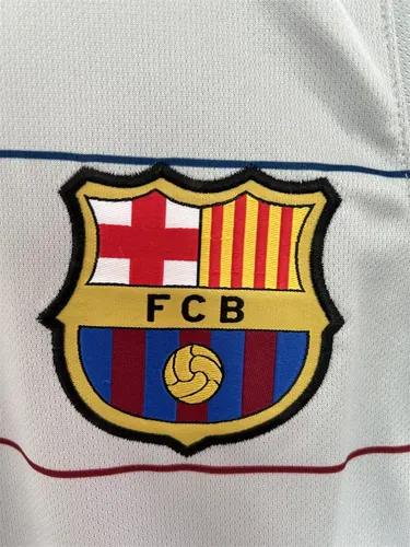 2003/2004 Camiseta de Fútbol Visitante Retro Barcelona  — view 5