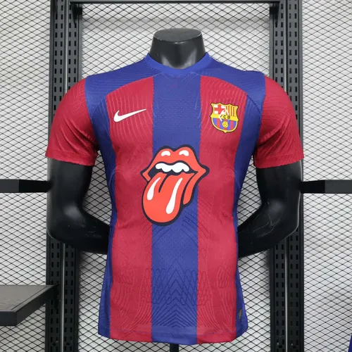 2023/2024 Versión Jugador The Rolling Stones Edición Limitada Camiseta de Fútbol  — view 1