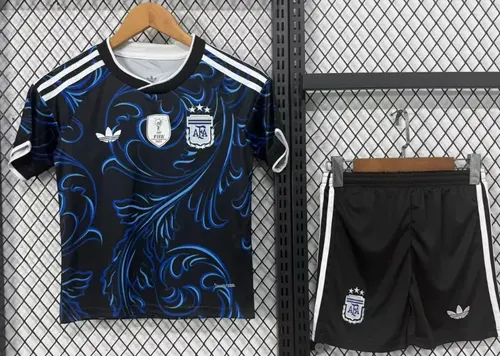 2026 Argentina Selección Nacional Suplente Camiseta de Fútbol AAA Grado Fan Talla Infantil — view 3