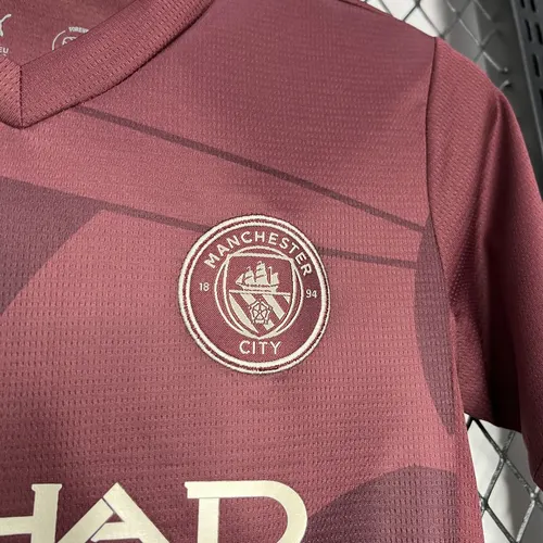 2024/2025 Manchester City Third Away Football Shirt  Kids Size — view 6