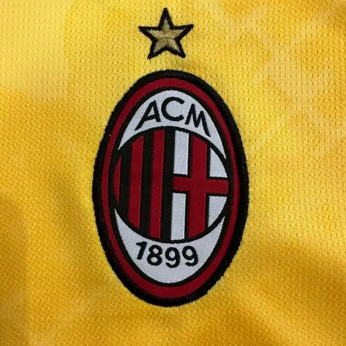 2025/2026 AC Milan Second Away Yellow Football Jersey  — view 5