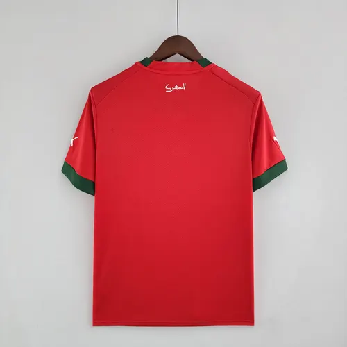 2022 FIFA Weltmeisterschaft Marokko Nationalmannschaft Heimtrikot — view 2