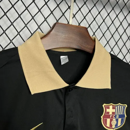 2024/2025 Barcelone Polo Noir Maillot de Foot  — view 4