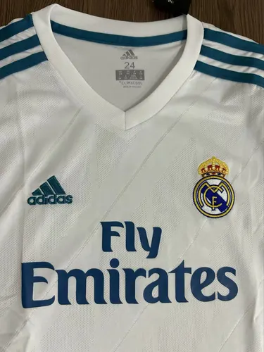 2017/2018 Rétro Real Madrid Maillot Domicile Football  Taille Enfant — view 3