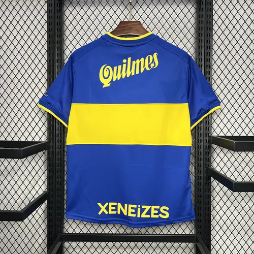 2000/2001 Retro Boca Juniors Home Football Jersey  — view 2