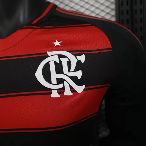 2025/2026 Manches Longues Version Joueur Flamengo Maillot Domicile  — view 5