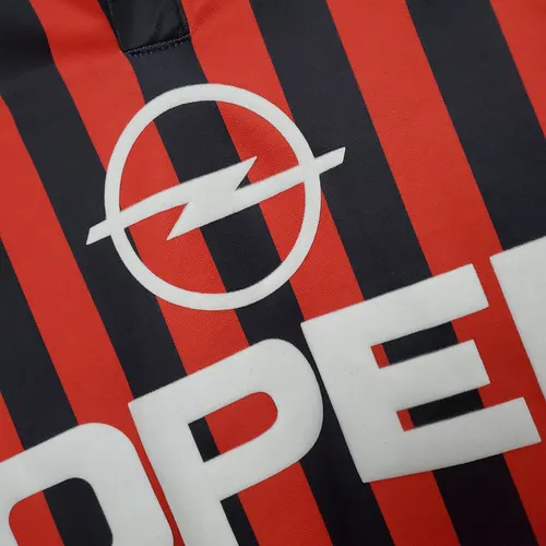 Maillot de football domicile rétro 1999/2000 AC Milan landaise — view 5