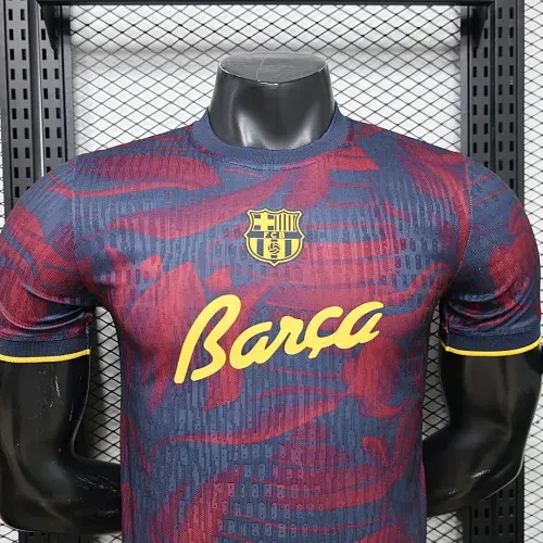 2026/2027 Maillot de football édition spéciale 09 de Barcelone version joueur  landaise — view 3