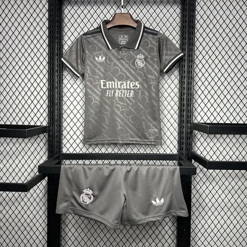 2024/2025 Real Madrid Troisième Extérieur Maillot de Foot  Taille Enfant