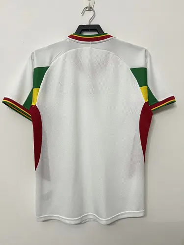 قميص منتخب السنغال الوطني رجعي أبيض 2002 — view 2