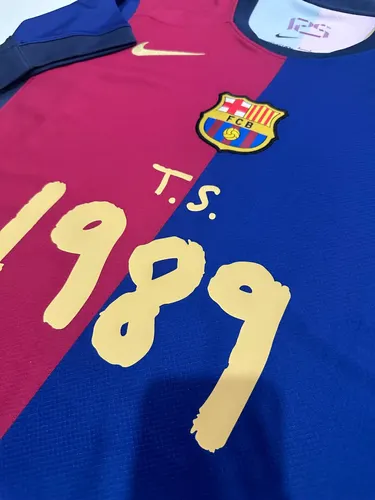 2025/2026 قميص كرة قدم برشلونة المنزل 1989 إعلان جودة تايلاندية — view 4