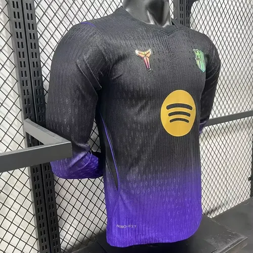 Camiseta de fútbol Barcelona Visitante Manga Larga Versión Jugador 2026/2027   — view 3