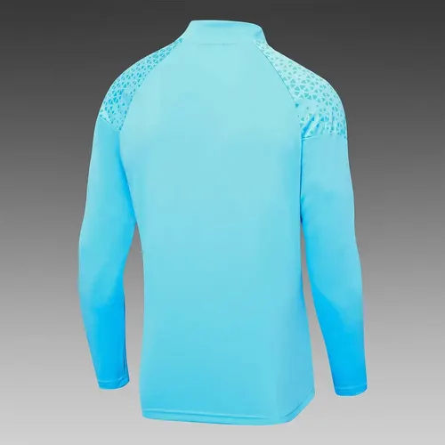 2023/2024 Olympique de Marseille Chándal de Entrenamiento Media Cremallera Azul Claro — view 4