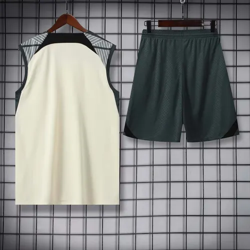 2023/2024 Barcelona Ärmellose Trainingsbekleidung Fußballtrikot  — view 4
