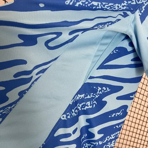2024 Portugal Torwart Fußballtrikot -Blau AAA Fan-Qualität — view 5