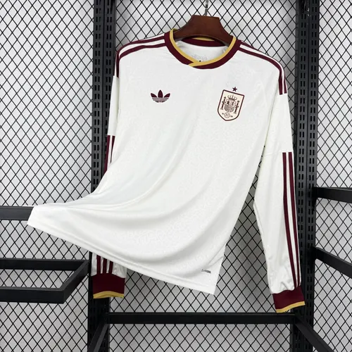2026 Spain National Team Away Long Sleeve Football Shirt  — view 1