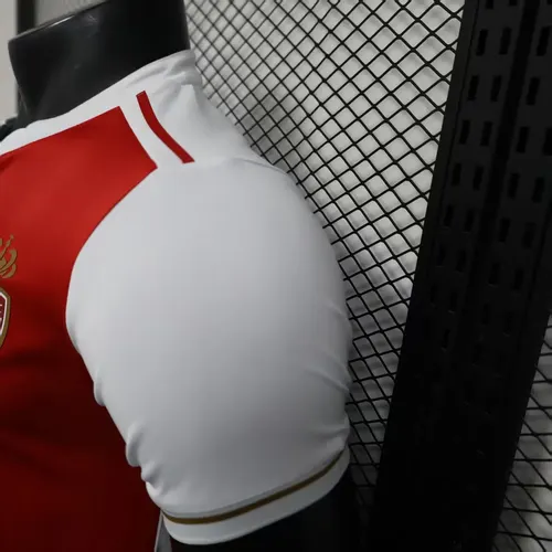 2025/2026 Version Joueur AS Monaco Maillot Domicile Football  — view 7