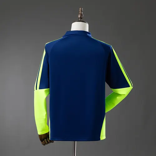 Top Entraînement Écosse Bleu Marine & Vert Fluorescent 2026 AAA qualité fan — view 2