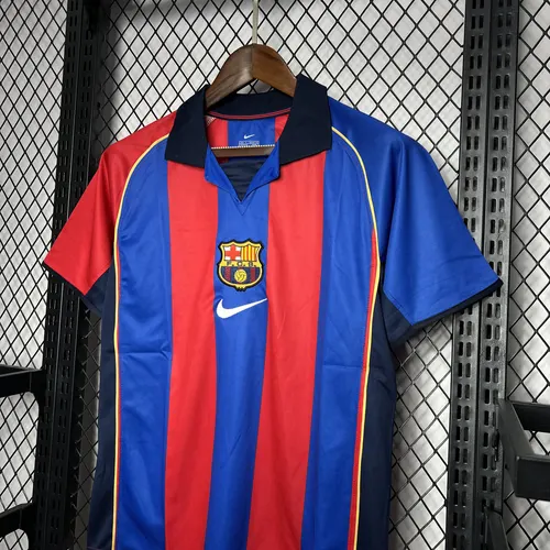 2004/2005 Retro Barcelona Home Football Shirt  — view 2