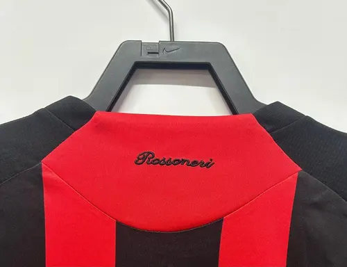 Camisa de Futebol Casa AC Milan Retrô 2008/2009  — view 4