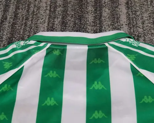 1995-1997 Retro Real Betis Home Football Shirt Quality Kids Size — view 5