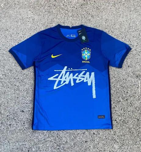 2021 Brasil X STUSSY Camisa Edição Especial  — view 1