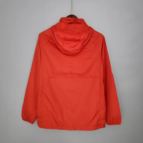 2021/2022 Liverpool Windbreaker Red Soccer Jersey  — view 2