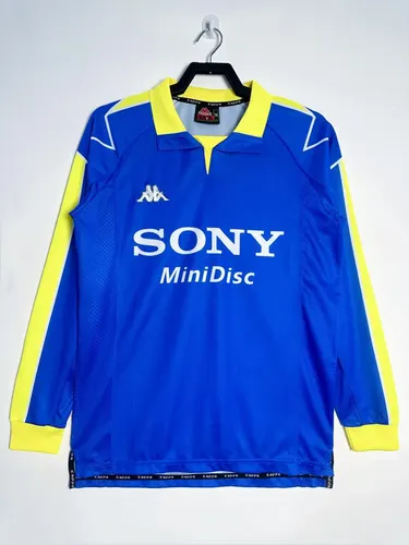 1997-1999 Retro Long Sleeve Juventus Away Football Shirt 