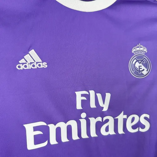 2016/2017 Retro Real Madrid Away Football Shirt  Kids Size — view 4