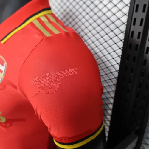 2025/2026 Spielerversion Arsenal Sonderedition Rot Fußballtrikot  — view 7