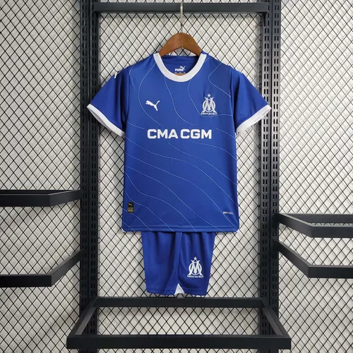 2023/2024 Olympique de Marseille Auswärts Fußballtrikot  Kindergröße — view 1