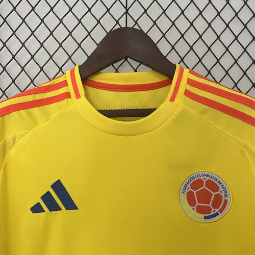 Camisa de Futebol Casa Colômbia 2024 AAA qualidade fã — view 3