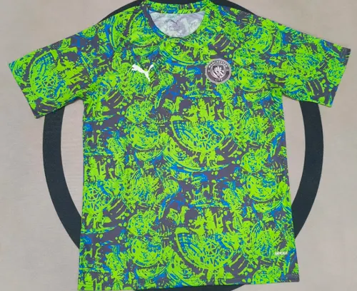 2025/2026 Manchester City Green Special Edition Football Jersey 