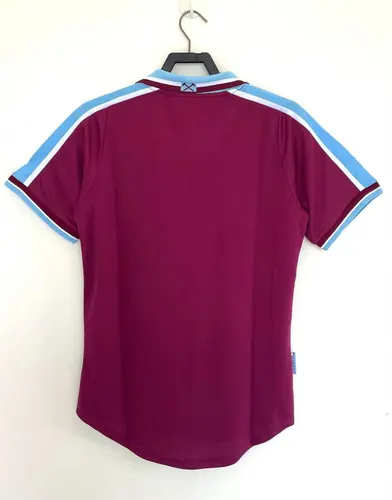 1999-2001 Retro West Ham United Football Shirt Home  — view 2