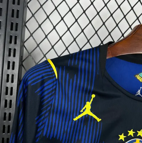 2026 Manga Longa Brasil Camisa Visitante AAA qualidade fã — view 4