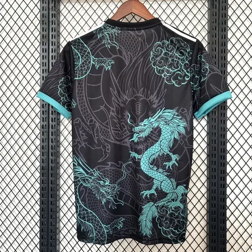 2025/2026 Real Madrid Drachenmuster Trainingskleidung Fußballtrikot  — view 2