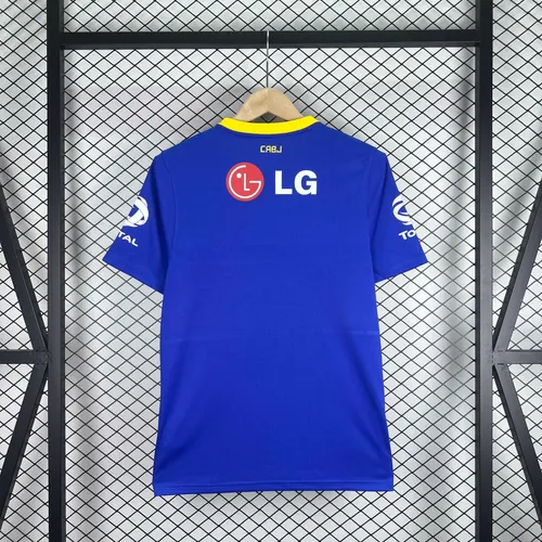 2010/2011 Retro Boca Juniors Home Football Jersey   — view 2