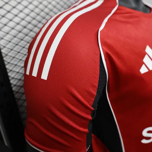 2025/2026 Player Version Manchester United Home 01 Football Shirt  — view 6