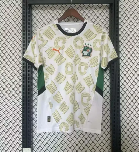 2024 Côte d'Ivoire Nationalmannschaft Auswärts-Fußballtrikot AAA Fan-Qualität — view 1