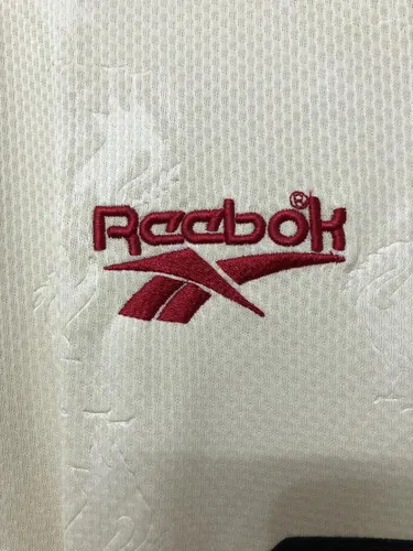 1996/1997 Camisa Retrô Liverpool Away  — view 7