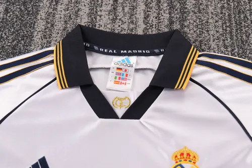 Camiseta de Fútbol Local Retro de Real Madrid 1998-2000  Talla Infantil — view 3