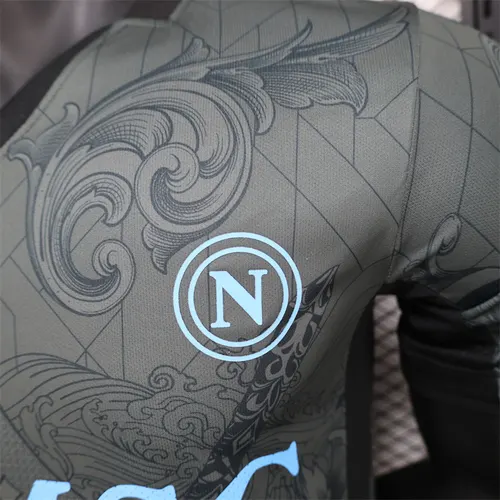 2024/2025 Player Version Napoli Third Away Soccer Jersey  — view 4