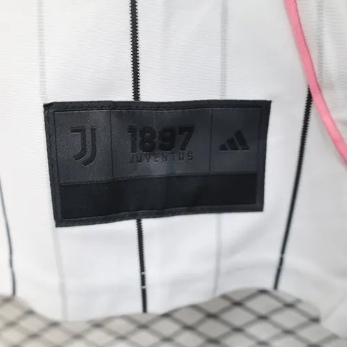 2025/2026 Juventus Buttons Sonderedition Weiß Fußballtrikot   — view 10