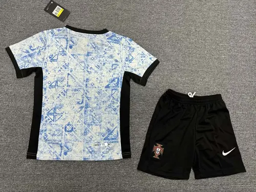 2024 Portugal Auswärts Fußballtrikot   Kindergröße — view 2