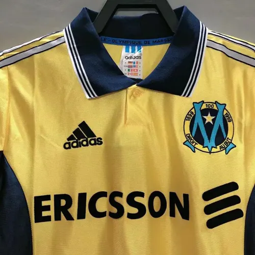 Camiseta de Fútbol Retro Tercera Visitante Olympique de Marseille 1998-1999  — view 3
