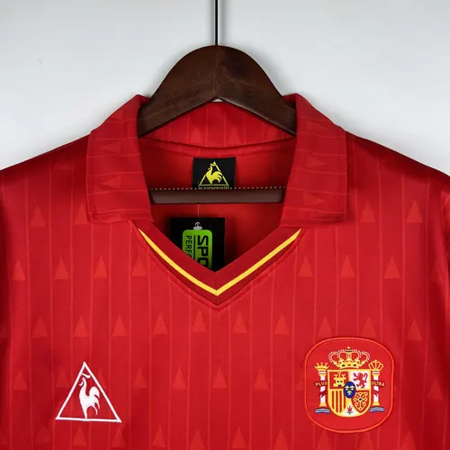 1988/1991 Retro Spain Home Jersey  — view 4