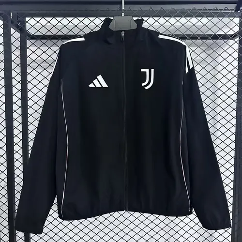 2025/2026 Juventus Windbreaker Black Jersey 