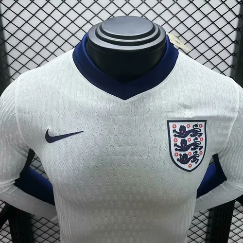 Camisa de Futebol Manga Longa Versão Jogador Inglaterra Casa 2024-2025 — view 3
