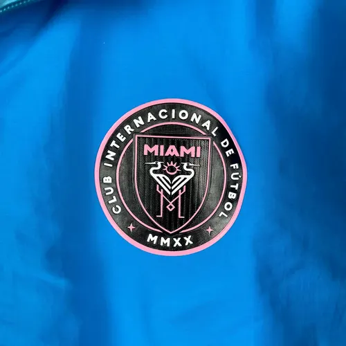 2023/2024 Inter Miami Reversible Windbreaker Blau Fußballtrikot AAA fan-gradät — view 9